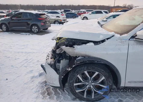 2022 Acura Mdx Technology Package from USA, damaged, VIN 5J8YE1H43NL020431